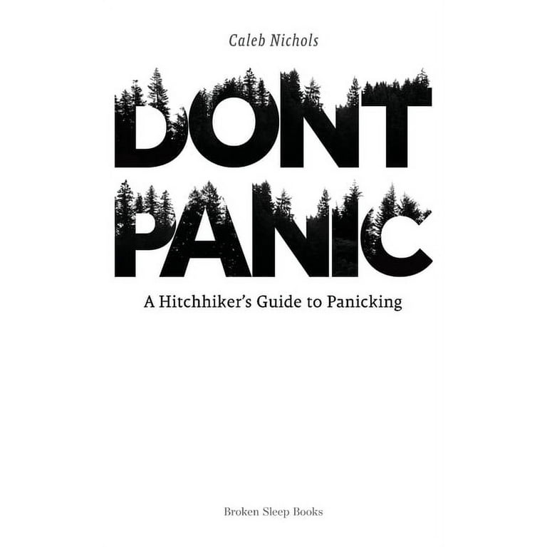 Don't Panic - Hitchhikers Guide | Greeting Card