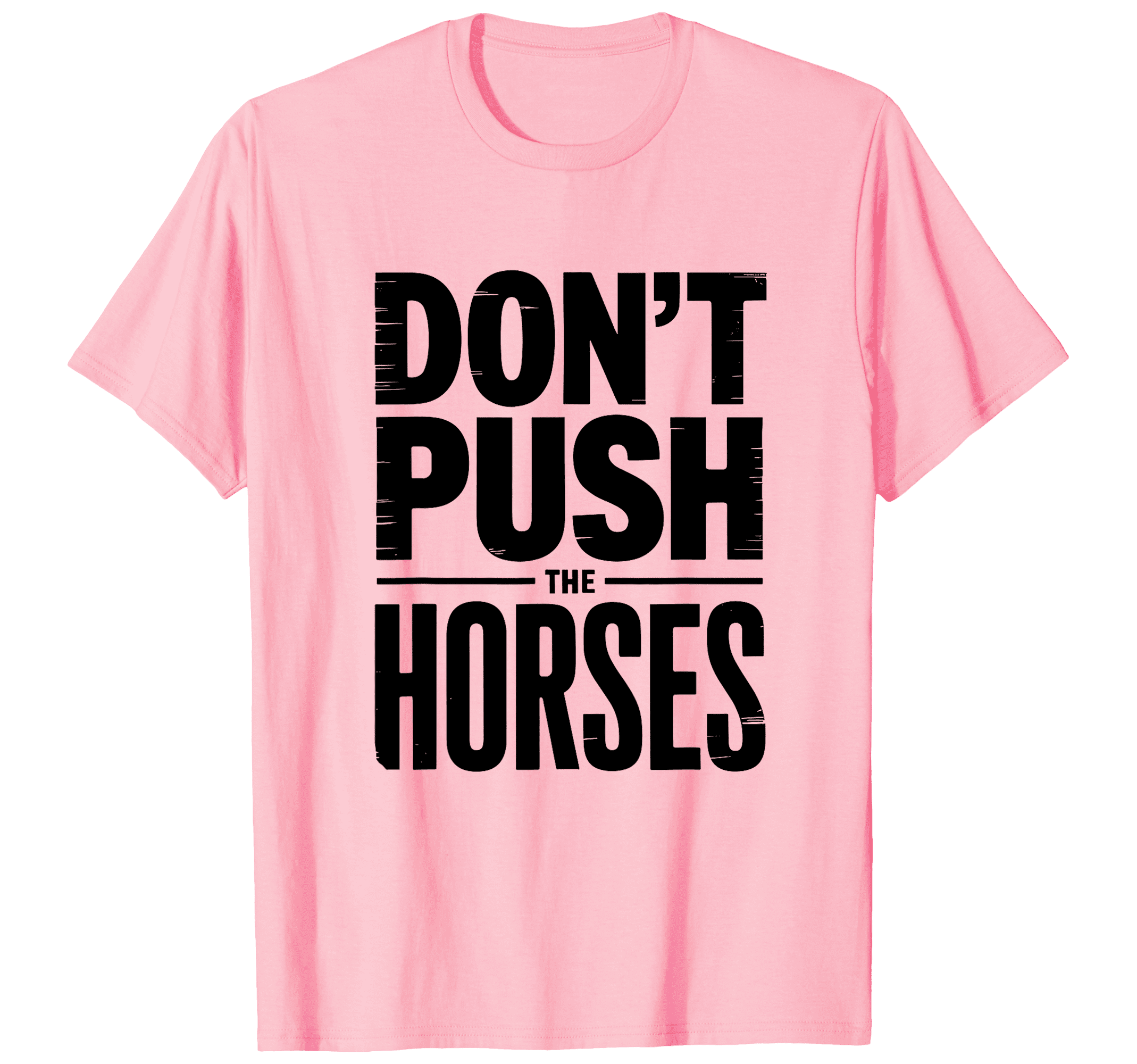 Don&amp;#39;t Push The Horses Shirt, Usyk Boxing Quote,Meme Shirt, Funny ...