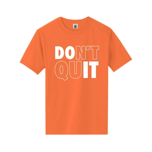 Don't Quit / Do It Short Sleeve Neon T-Shirt