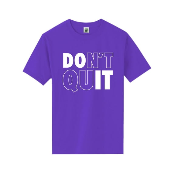 Don't Quit / Do It Short Sleeve Neon T-Shirt