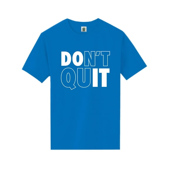 Don't Quit / Do It Short Sleeve Neon T-Shirt