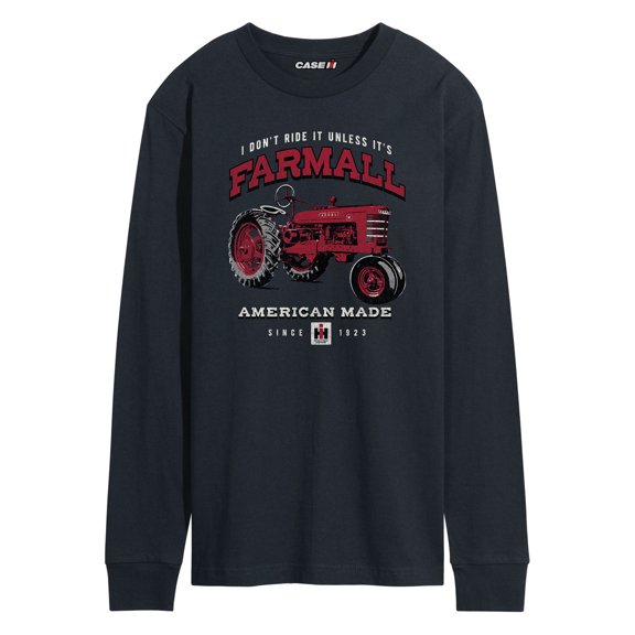 Don't Ride It Unless Farmall - Men's Long Sleeve T-Shirt