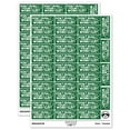 thumbnail image 1 of Don't Rush Your Work Turtle Teacher Student School Sticker Set - Dark Green - Gloss Finish - 1.5" Small, 1 of 7