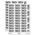 thumbnail image 1 of Don't Rush Your Work Turtle Teacher Student School Sticker Set - White - Gloss Finish - 1.5" Small, 1 of 7