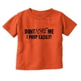 thumbnail image 1 of Don't Scare Me Funny Halloween Humor Toddler Boy Girl T Shirt Infant Toddler Brisco Brands 12M, 1 of 6