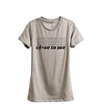 thumbnail image 1 of Don't Stand So Close To Me Women's Fashion Relaxed T-Shirt Tee Heather Tan 2X-Large, 1 of 3