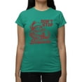 thumbnail image 1 of Don't Stop Believin' Christmas Santa Tee, 1 of 4
