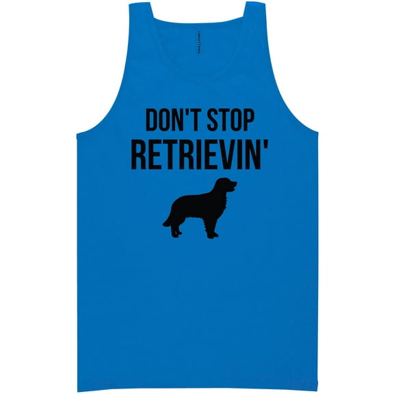 Don't Stop Retrievin' Neon Tank Top