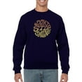 thumbnail image 1 of Don't Stop Smiling Groovy Style Sweatshirt Men -Image by Shutterstock, Male Small, 1 of 4