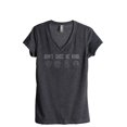 thumbnail image 1 of Don't Succ Be Kind Women's Fashion Relaxed V-Neck T-Shirt Tee Charcoal Grey 2X-Large, 1 of 3