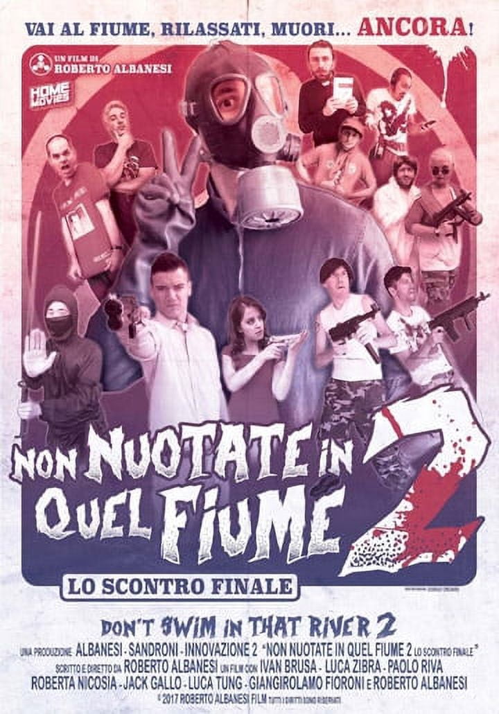Don't Swim In That River 2 ( Non nuotate in quel fiume 2: Lo scontro finale ) [ NON-USA FORMAT, PAL, Reg.0 Import - Italy ]