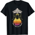 thumbnail image 1 of Don't Take My Summer - Retro Vintage Sunset UFO Abduction T-Shirt, 1 of 5