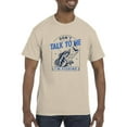 thumbnail image 1 of Don't Talk To Me Fishing T-Shirt Men -Smartprints Designs, Male 5X-Large, 1 of 4