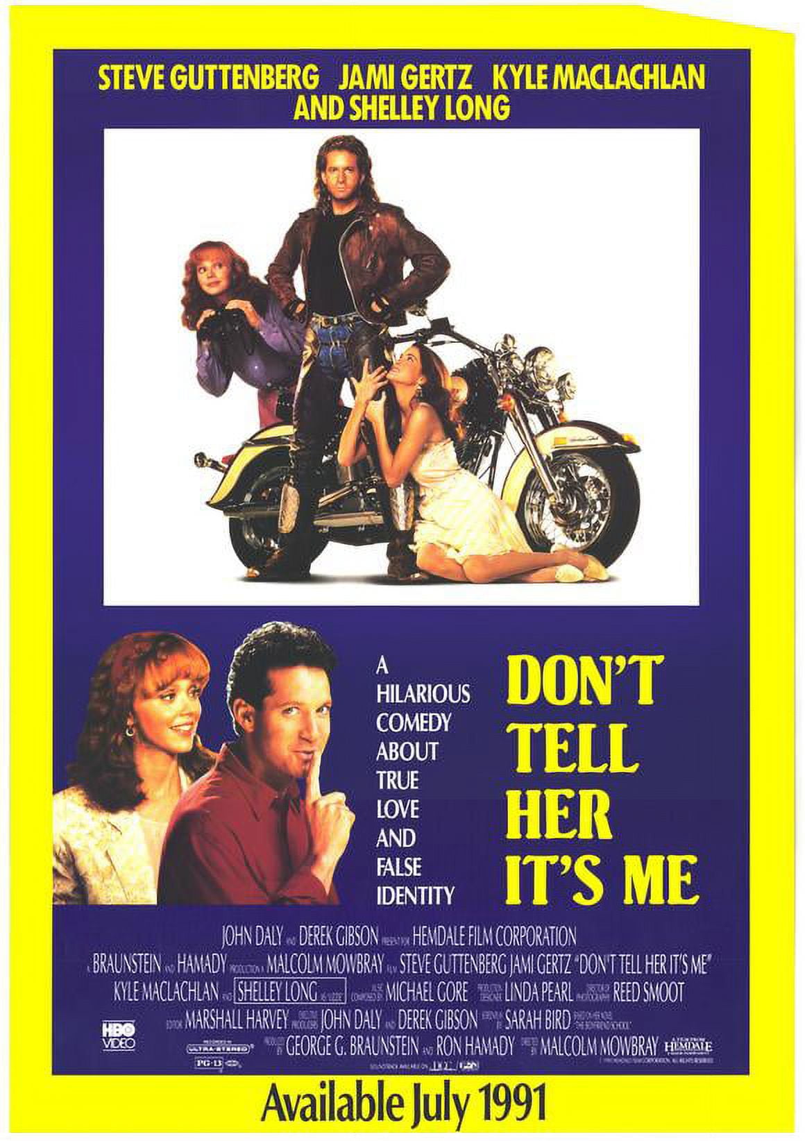 Don't Tell Her It's Me Full Movie Free Don't Tell Her It's Me - movie POSTER (Style B) (11" x 17") (1990