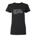 thumbnail image 1 of Don't Think Inide The Box Sarcastic Novelty Gift Idea Adult Humor Funny Women's Casual Tees, 1 of 3