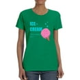 thumbnail image 1 of Don't Think It. Eat It! T-Shirt Women -Image by Shutterstock, Female XX-Large, 1 of 4