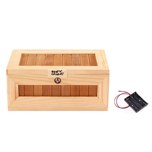 Don't Touch Useless Box Useless Box Prank Box Funny Gag Gift for Adults Teens Office Desk Decor Stress Relief Endless Fun,B-Big