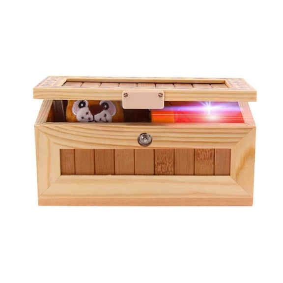 Don't Touch Useless Box with Attitude Leave Me Alone Surprises Machine-Gags & Practical Joke Decorative & Endless Fun- Cute Tiger