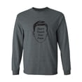 thumbnail image 1 of Don't Touch Your Face Adult Long Sleeve T-shirt, 1 of 2