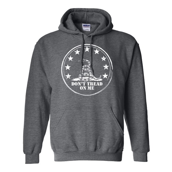 Don't Tread On Me Adult Hooded Sweatshirt