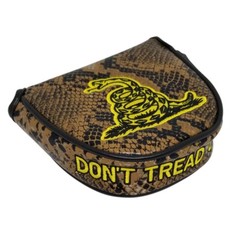 Don't Tread On Me Embroidered Putter Cover - Mallet by ReadyGOLF