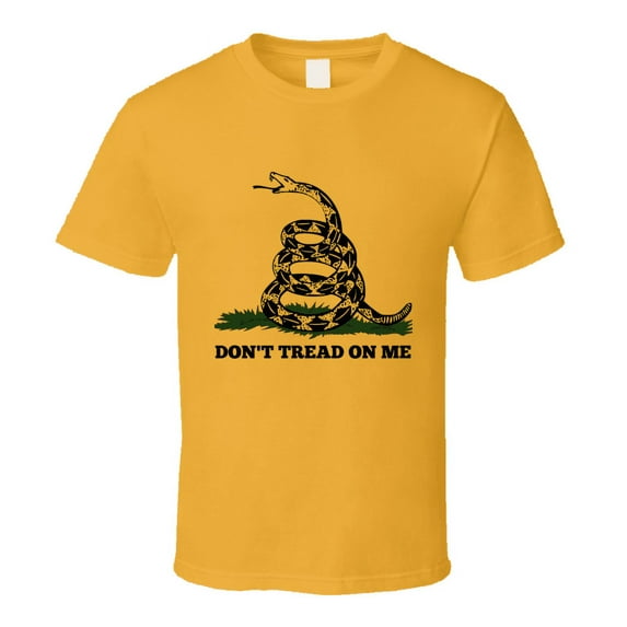 Don't Tread On Me Flag T-Shirt American Patriotic Christopher Gadsden T Shirt