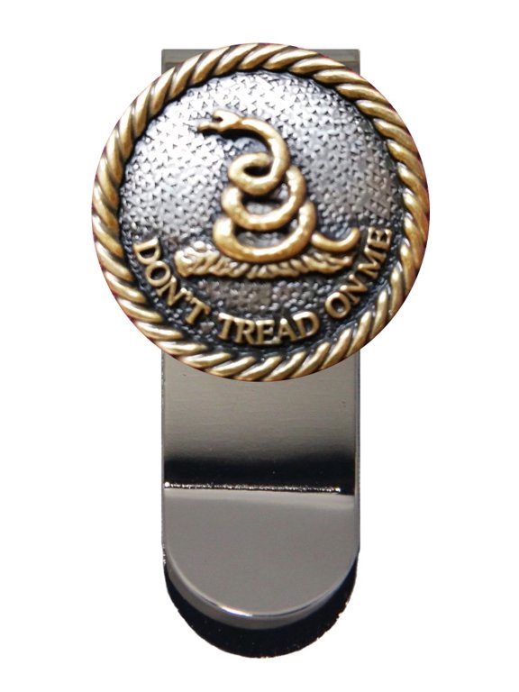 Don't Tread On Me Gadsden Flag Money Clip