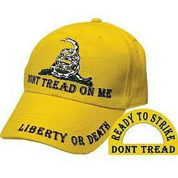 Don't Tread On Me Liberty or Death Hat - Veteran Owned Business