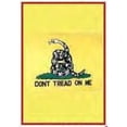 thumbnail image 1 of Don't Tread On Me Nylon Embroidered 12 x 18 Inch Garden Flag Tea Party Protest, 1 of 2