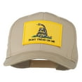thumbnail image 1 of Don't Tread On Me Patched Cap - Khaki OSFM, 1 of 5