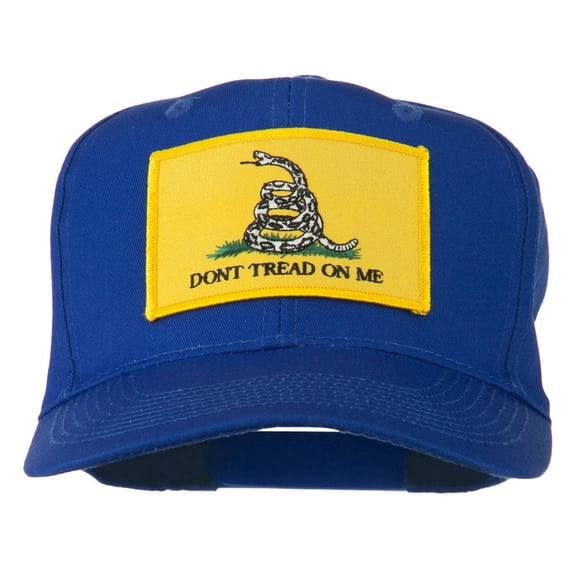 Don't Tread On Me Patched Cap - Royal OSFM