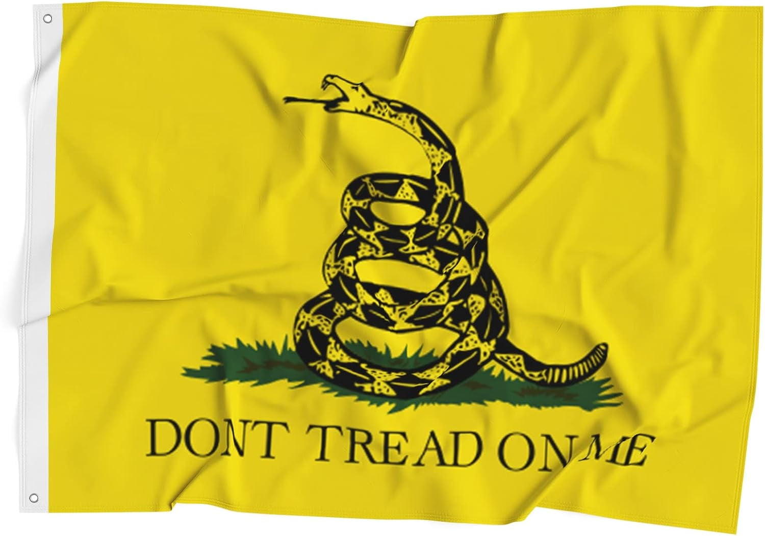 Don't Tread on Me Flag United States Yellow Banner Polyester 3x5 Foot