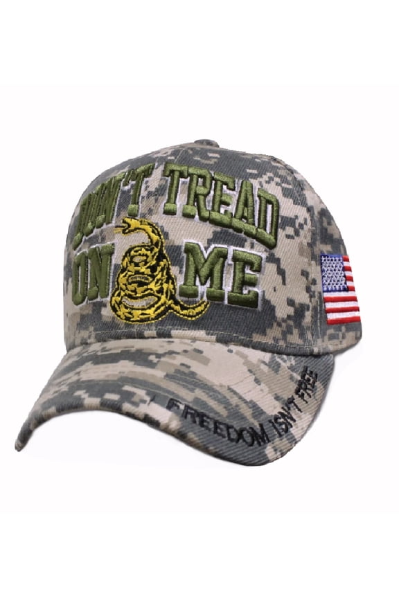 Don't Tread on Me Gadsden Digi Camo Cap Hat
