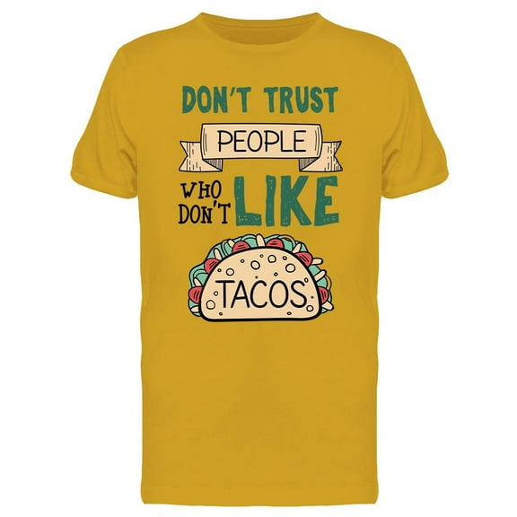Don't Trust People T-Shirt Men -Image by Shutterstock, Male Large