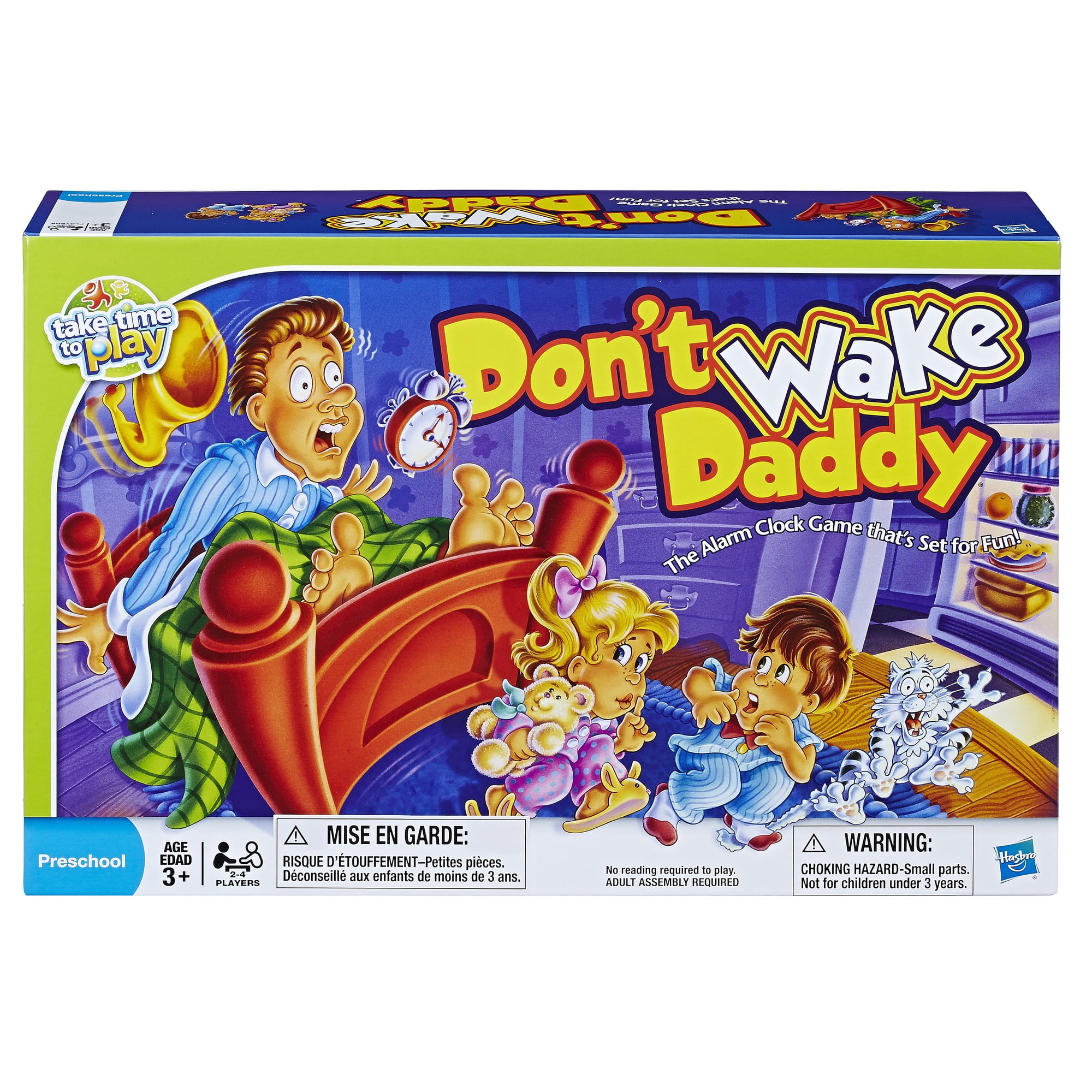 Dont Wake Daddy Board Game, Kids Board Games for 2 to 4 Players