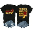 thumbnail image 1 of Don't Wanna Be An American Idiot Shirt Funny Sarcasm Humor Quote Saying T-Shirt, 1 of 7