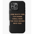 thumbnail image 1 of Don't Waste Your Time On Me Lyric Art - Chic Phone N6413 Phone Case for iPhone 17 16 15 14 13 12 11 Pro Max, 1 of 2