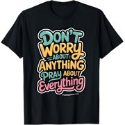 Don't Worry About Anything Pray About Everything Phil 46 T-Shirt, Vintage Birthday Gift