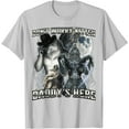 thumbnail image 1 of Don't Worry Kitten Daddy's here Alpha Wolf Father Grandpa Unisex T-Shirt for Men Women Kids Toddler,Ice Grey Color,Size 2XL, 1 of 5