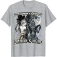 thumbnail image 1 of Don't Worry Kitten Daddy's here Alpha Wolf Father Grandpa Unisex T-Shirt for Men Women Kids Toddler,Sport Grey Color,Size L, 1 of 5