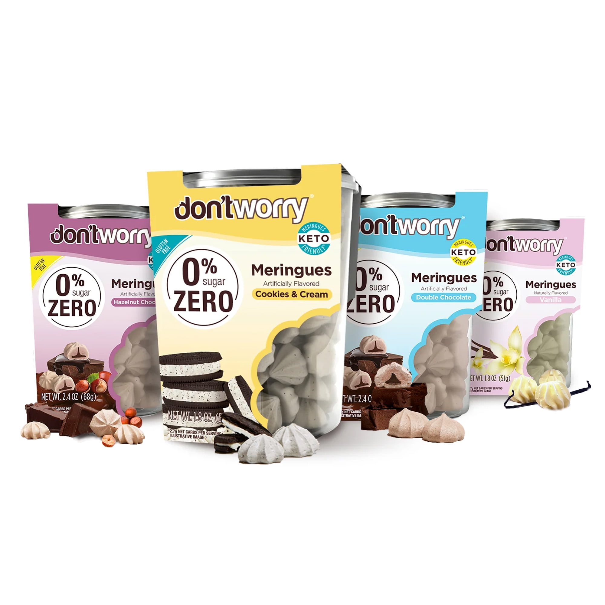 Don #39 t Worry Meringue Cookies Keto Friendly Low Calories per piece