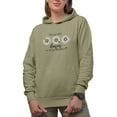 thumbnail image 1 of Don't You Think Daisies Are the Friendliest Flower, Daisy & Bee Art Merch Gift, Sand Hooded Sweatshirt or Hoodie, Medium, 1 of 5