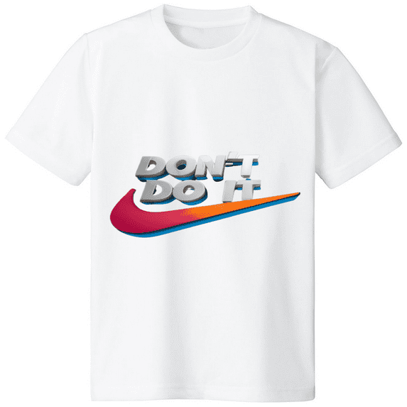 Don't do it letter printed T-shirt3508135_white