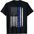 thumbnail image 1 of Don't let the old man in Vintage American flag T-Shirt, 1 of 3