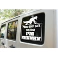 thumbnail image 1 of Don't park too close, I'm chunky Vinyl decal male,car decals,decal stickers,window decals, auto decals, truck decals, van decals, funny decals, car decals for men, 1 of 8