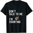 thumbnail image 1 of Don't talk to me I'm counting funny crochet knitting shirt, 1 of 5