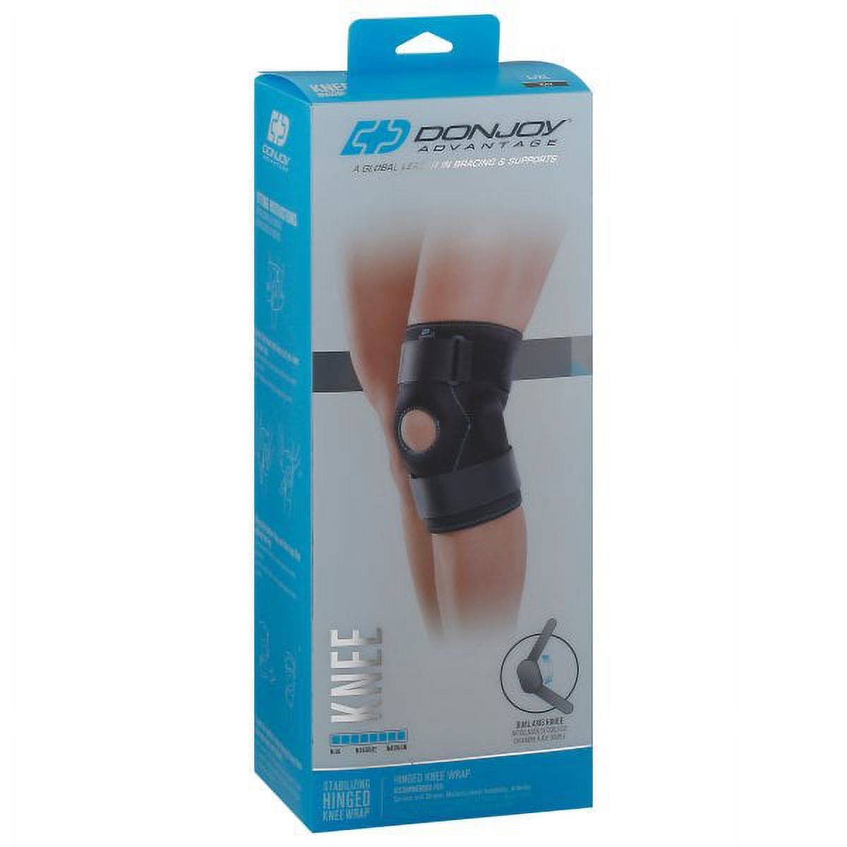 DonJoy Advantage Stabilizing Hinged Knee Wrap LXL
