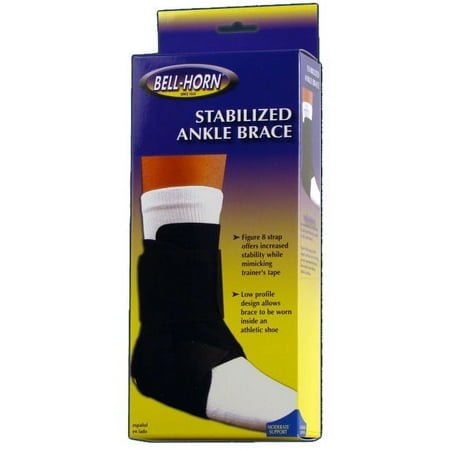 DonJoy Ankle Brace DonJoy X-Large Hook and Loop Closure / Figure-8 Strap Left or Right Foot, 1 Each