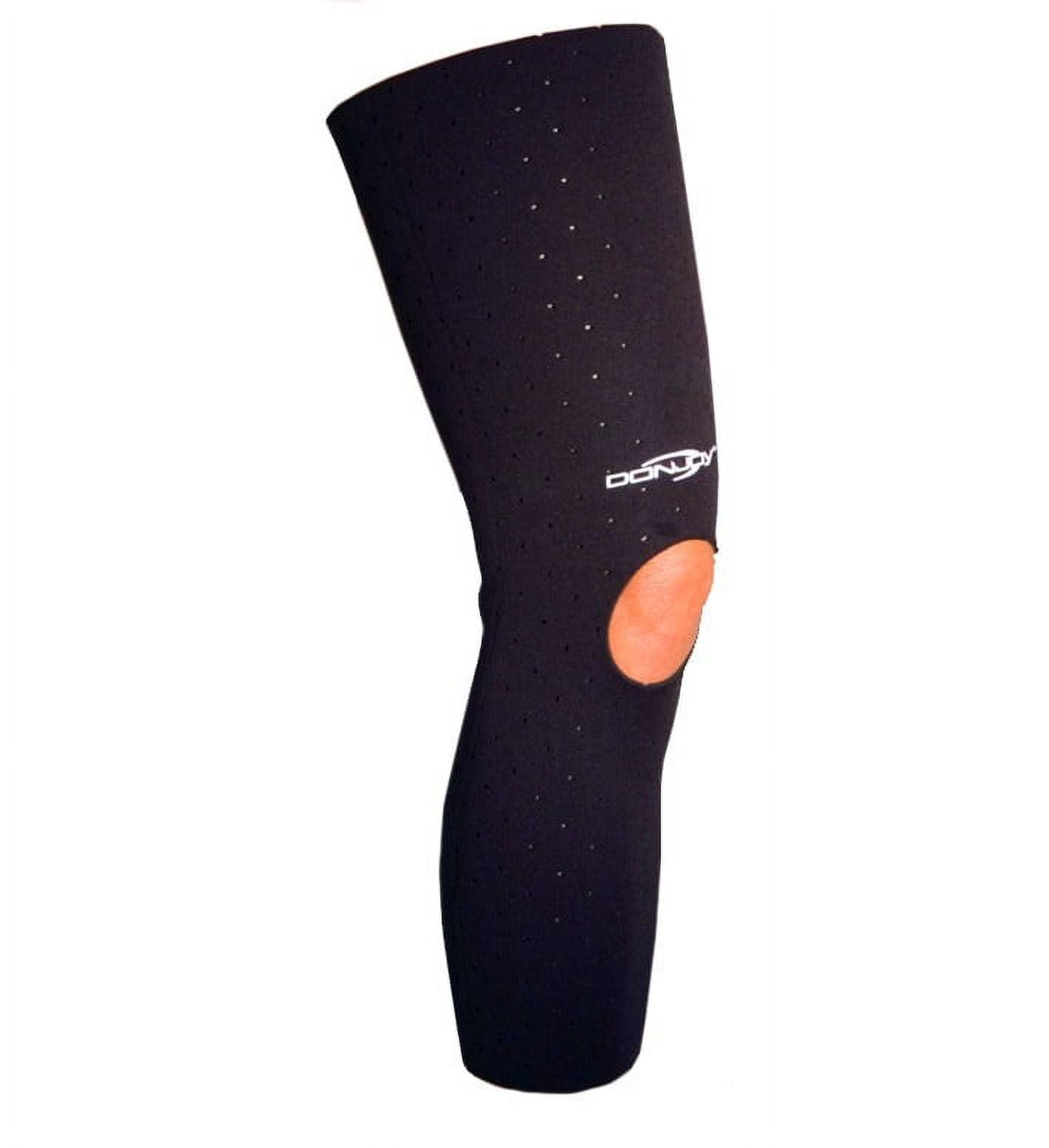 DonJoy Neoprene Knee Brace Undersleeve Only Black Medium 1101223