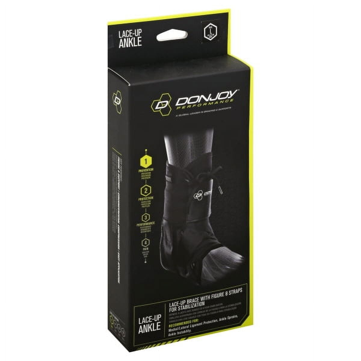 DonJoy Performance ANAFORM LaceUp Figure8 Straps Ankle Brace for Mild